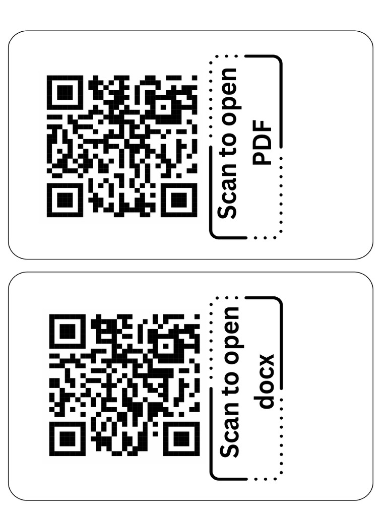 Scan To Open PDF | PDF
