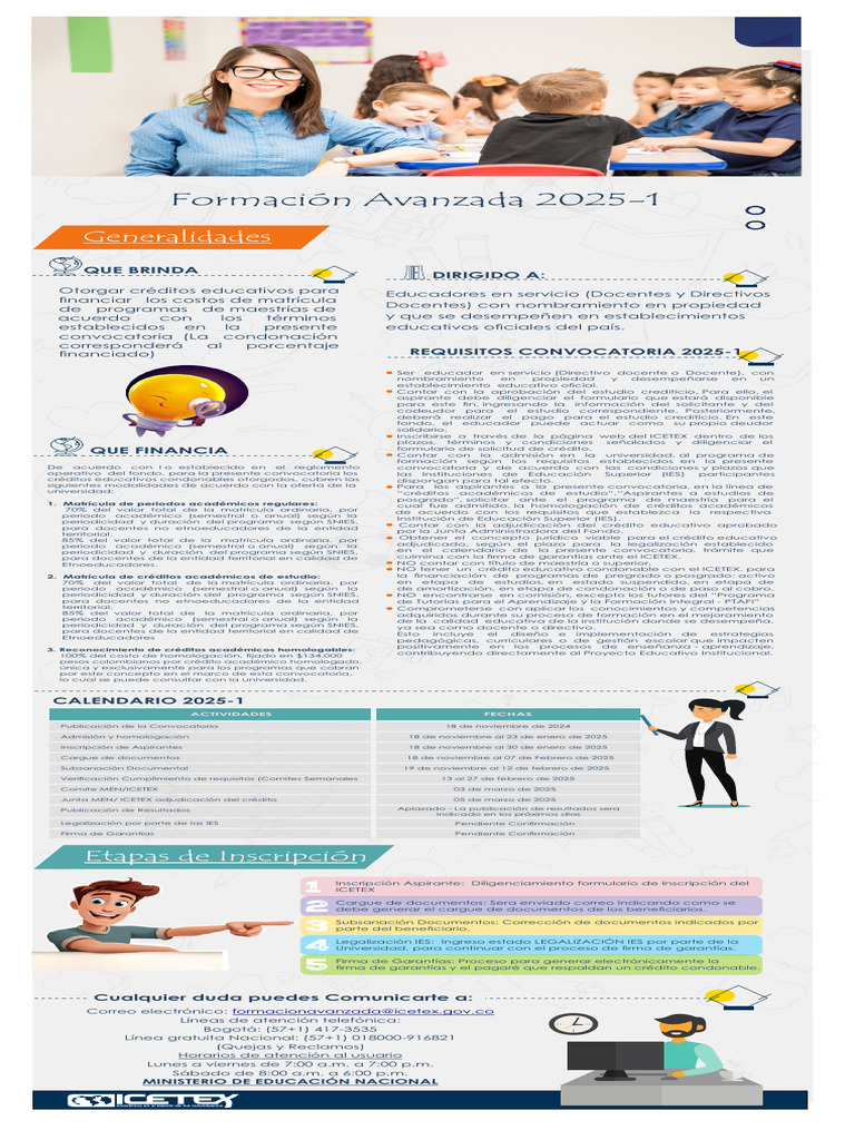 Generalidades Programa 2025 1 | PDF