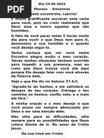 9 Cartas para Encontro Com Deus | PDF | Oração | Deus