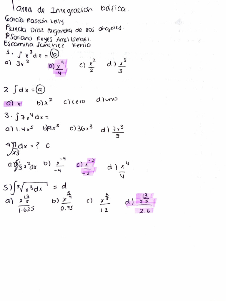 Integracion Simple | PDF