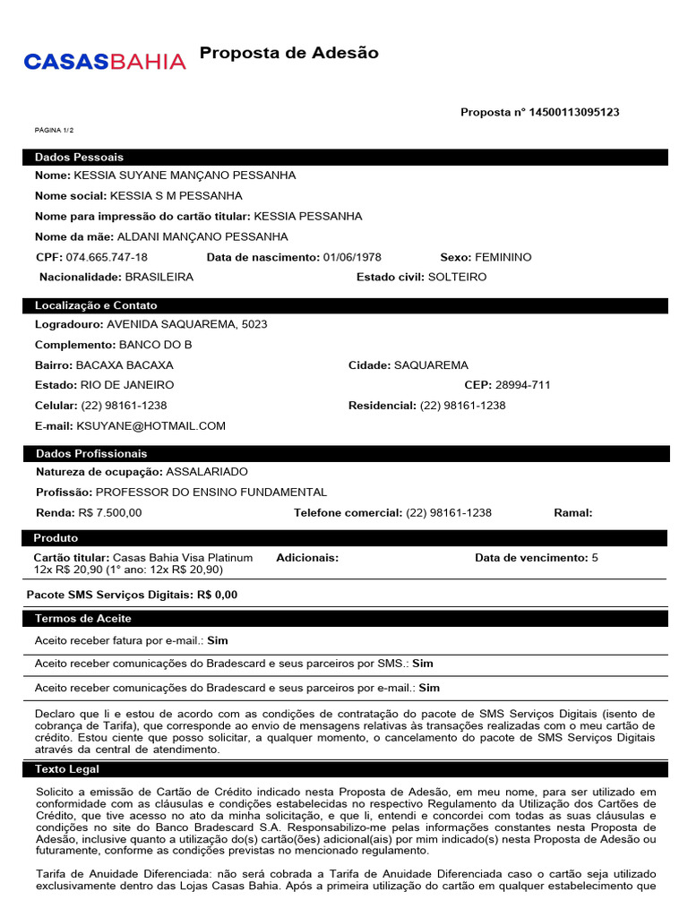 PAC 66c8ba69d12c8ab11393a7b7 | PDF | Crédito | Finanças e Administração ...