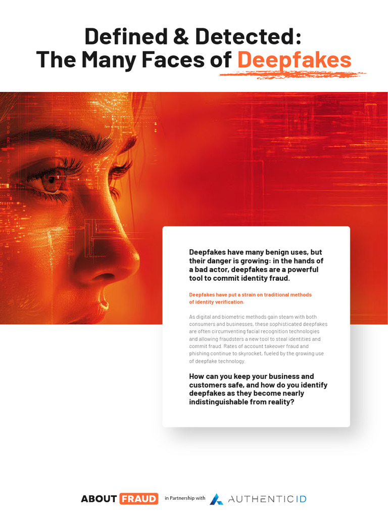 Understanding Deepfakes: Risks & Detection | PDF | Authentication | Video