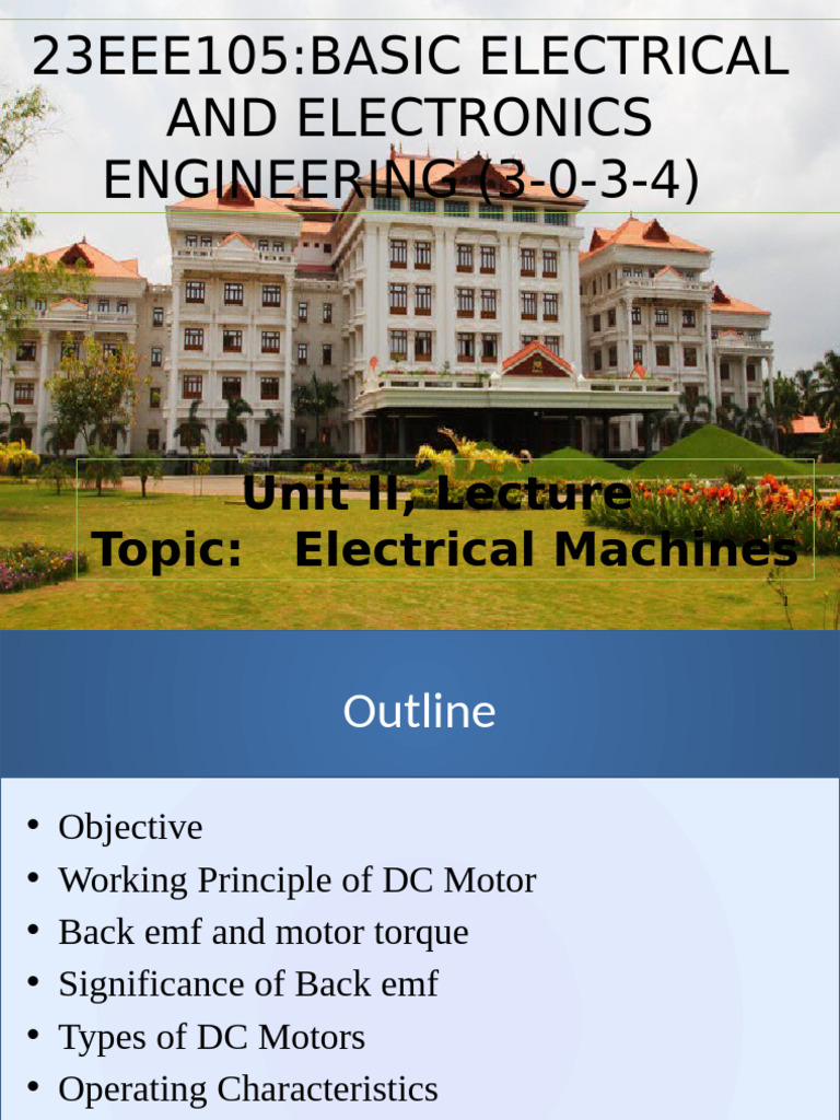Understanding DC Motors and Their Applications | PDF | Electric Motor ...