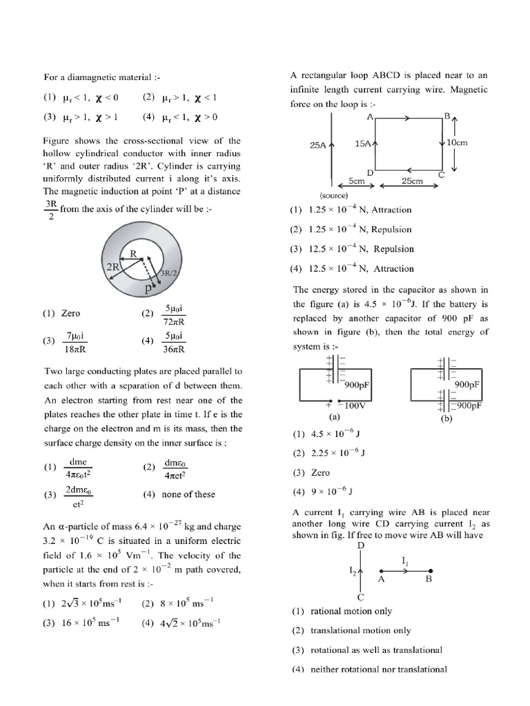 12 Part - 1 PHYSICS | PDF