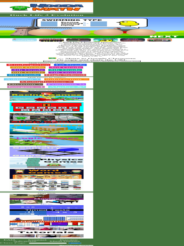 Duck Life 3 Evolution - Play Duck Life 3 Evolution | PDF | Duck ...