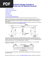 Bridge Abutment Design Example | PDF | Bridge | Bearing (Mechanical)