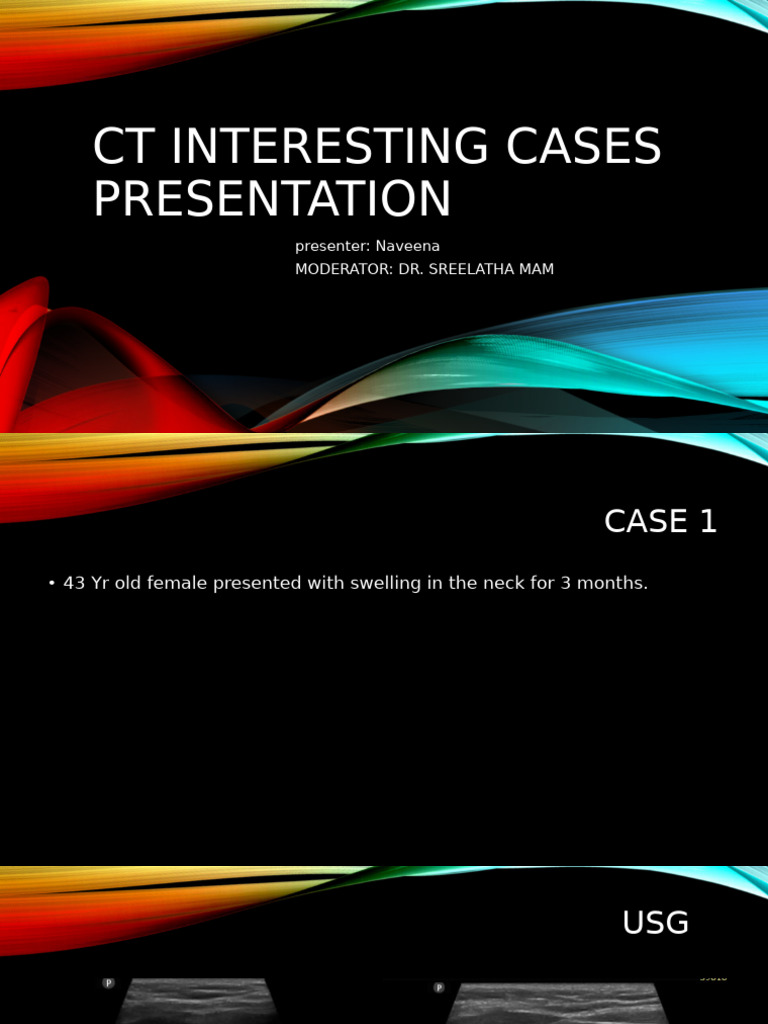 CT Case Studies: Cysts & Tumors Analysis | PDF | Pancreatic Cancer ...