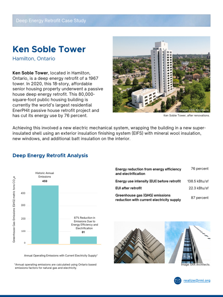 Ken Soble Tower Retrofit Success | PDF | Building Insulation | Building