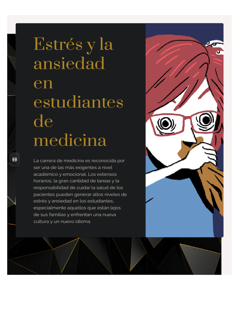 Estrés y ansiedad en estudiantes de medicina | PDF | Estrés (biología ...