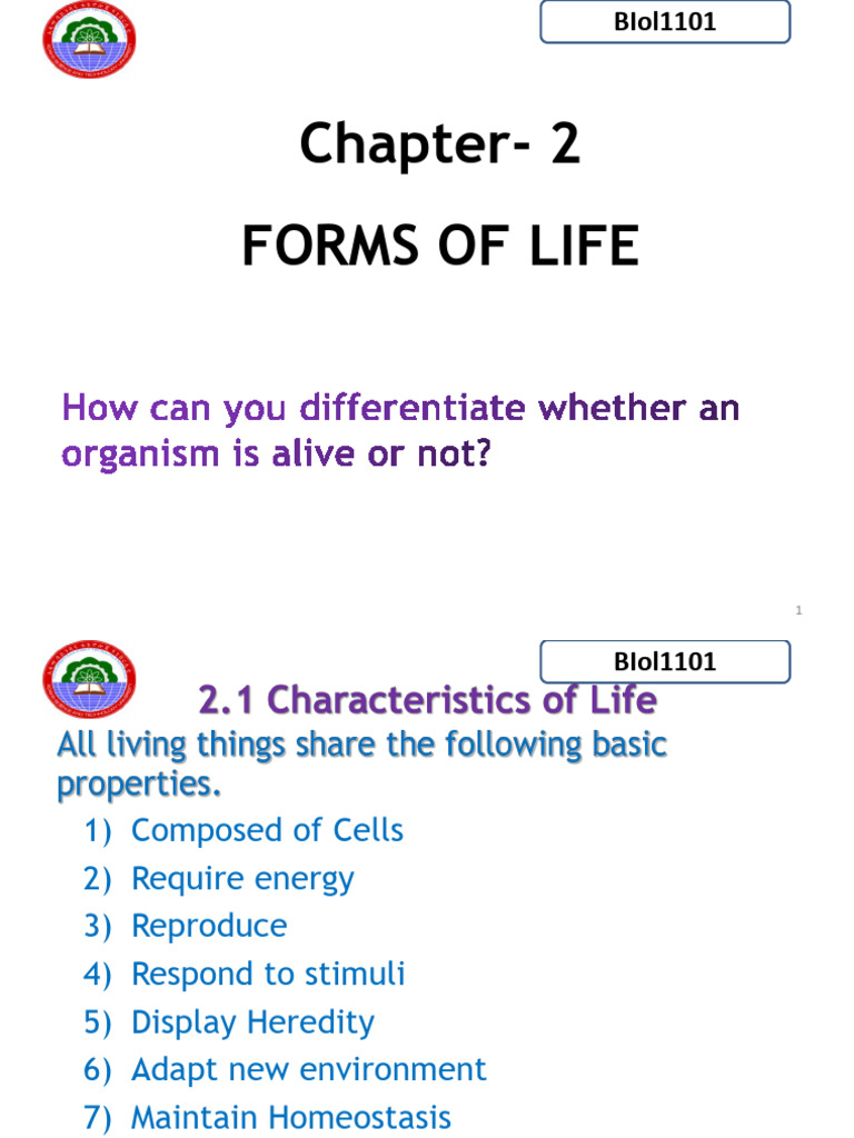 Characteristics and Classification of Life | PDF | Archaea | Bacteria