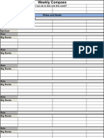 Daily Planner Template