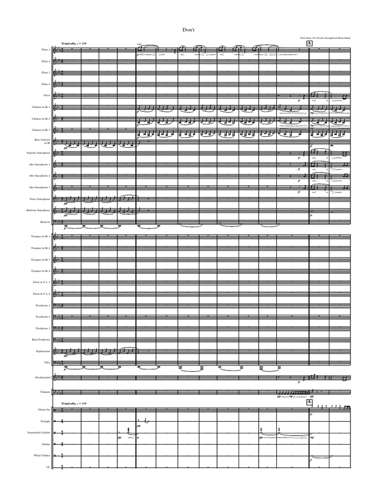 Don - T - Full Score | PDF