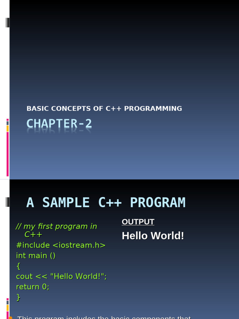 CHAPTER-2 | PDF | Computer Program | Programming