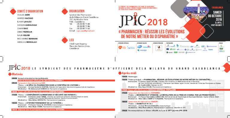 Invitation Jpic 2018 | PDF