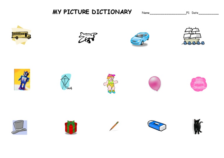 Picture Dictionary | PDF