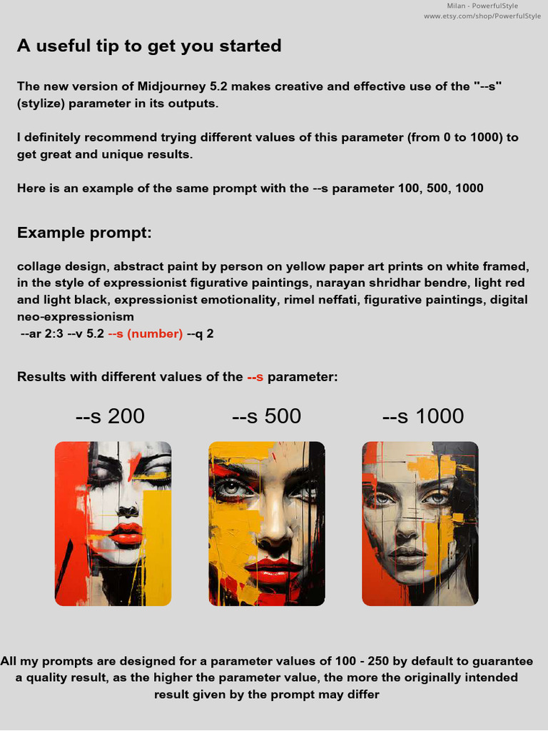 Collage Designs V1 PowerfulStyle | PDF | Paintings | Collage