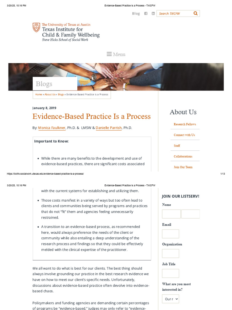 Understanding Evidence-Based Practice | PDF | Evidence Based Medicine ...