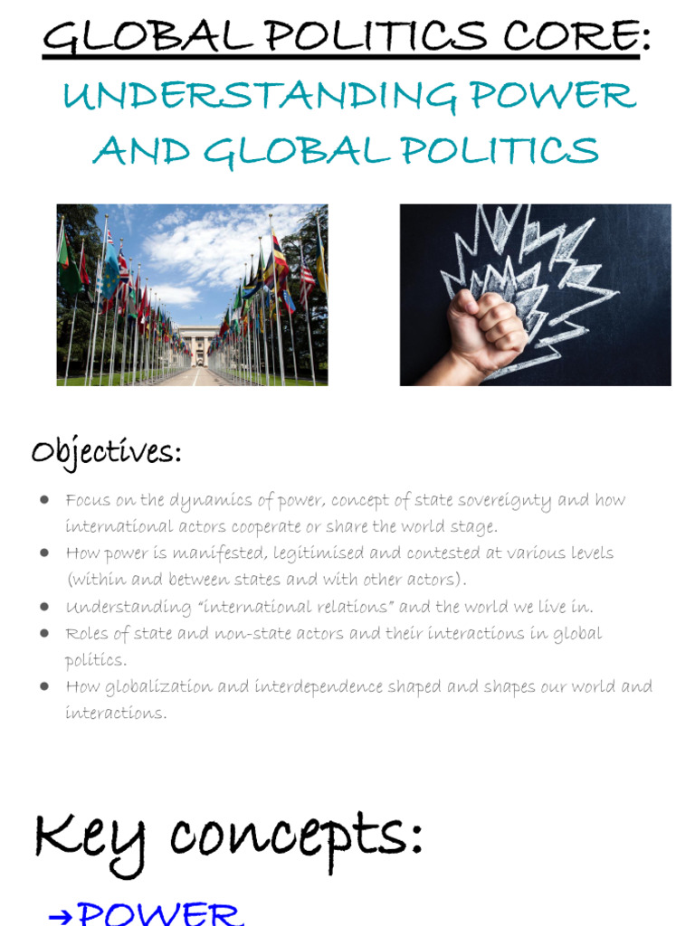 Understanding Power in Global Politics | PDF | Soft Power | Hard Power