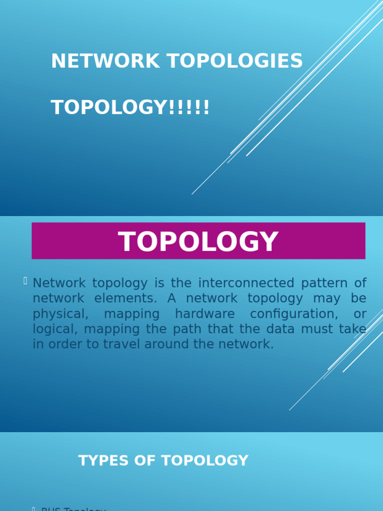 Understanding Network Topologies | PDF | Network Topology | Computer ...