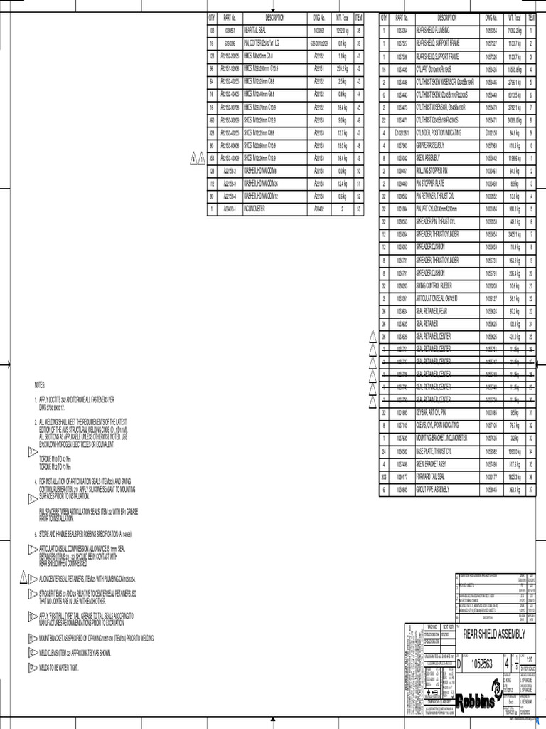 Rear Shield Assy | PDF | Building Materials | Materials