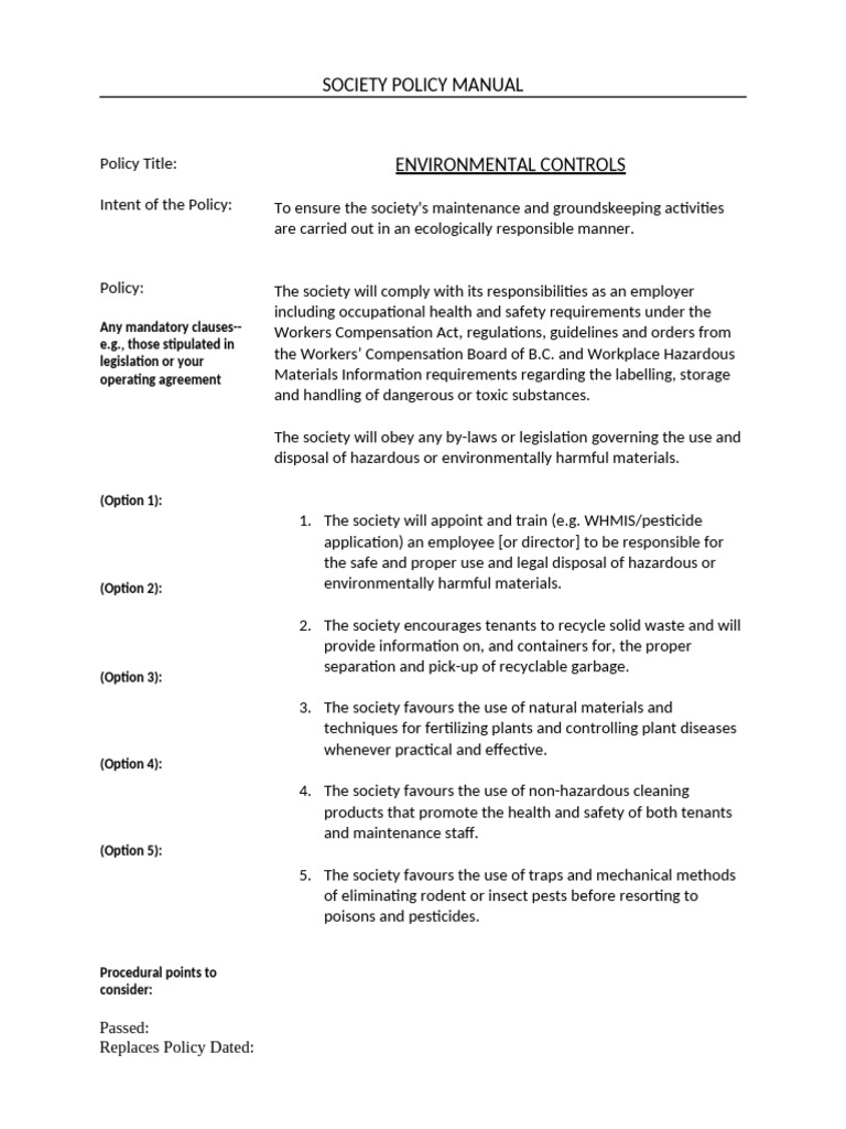 33. Environmental Controls | PDF | Occupational Safety And Health ...
