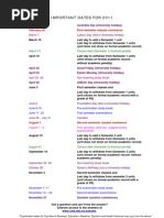 Griffith University Academic Calendar 2025 | PDF | Academic Term ...