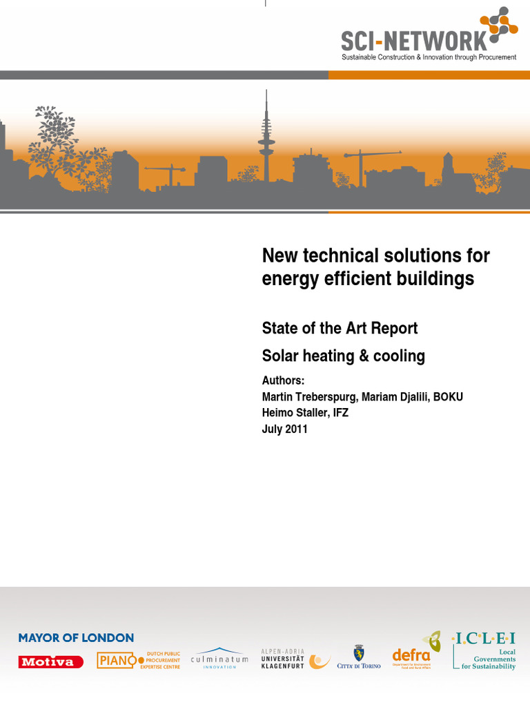 Solar Heating & Cooling Innovations | PDF | Water Heating | Air ...