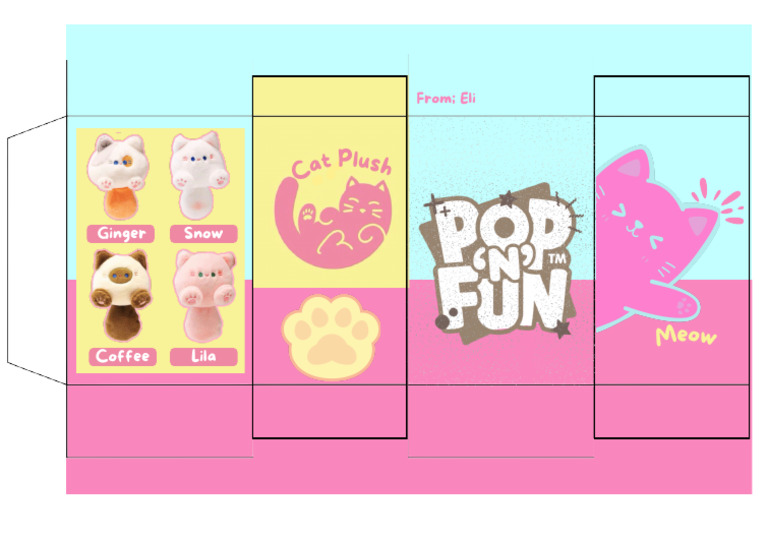 Free Printable Blind Box Template | PDF