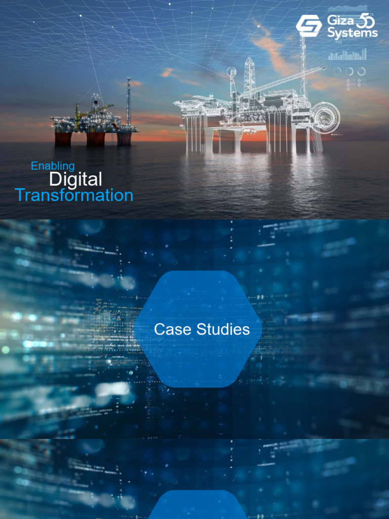 Digital Transformation in Oil & Gas Egypt | PDF | Oil Refinery | Scada