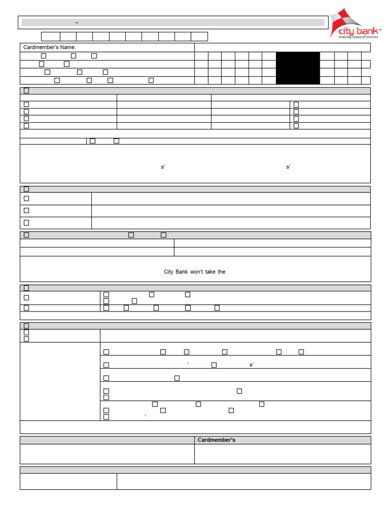 Card Services Application Form | PDF | Visa Inc. | Debit Card