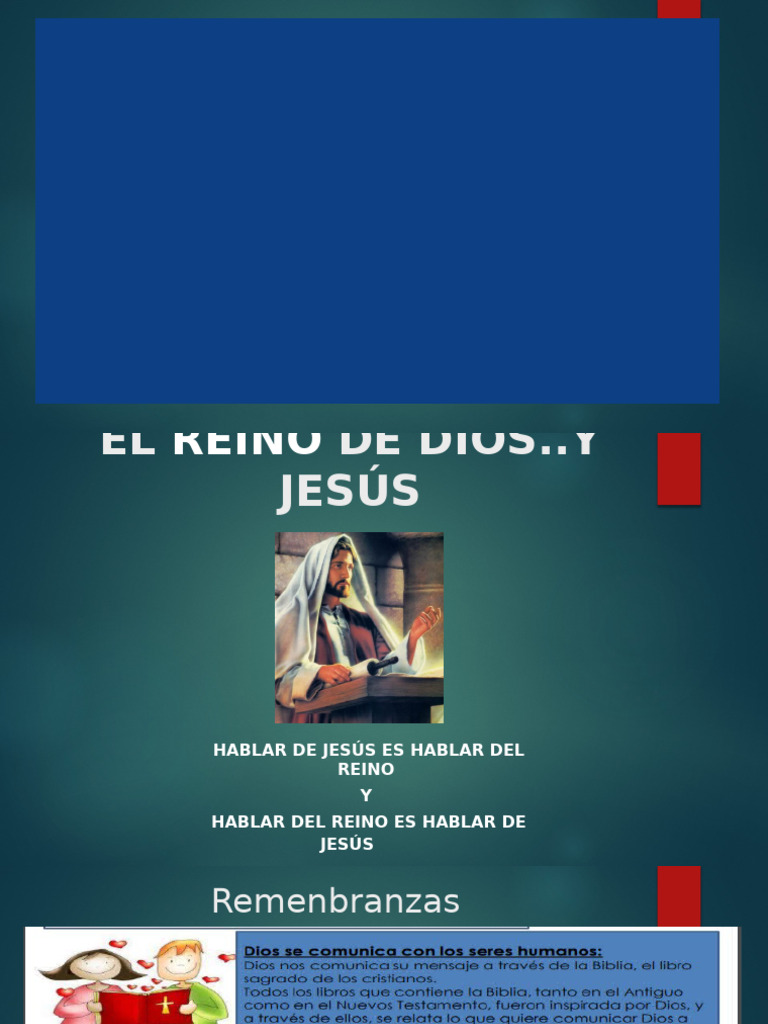 EL Reino de DIos y Jesús | PDF | Jesús | Evangelio de Mateo