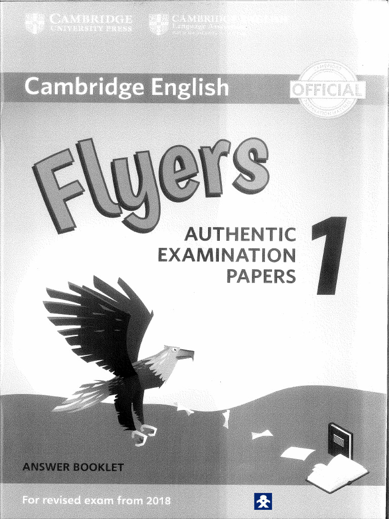 Flyers 1 Exam 2018 Answer | PDF