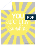 Sunshine Prints by Dimple Prints