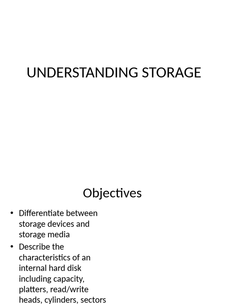 Types and Characteristics of Storage Devices | PDF | Hard Disk Drive ...