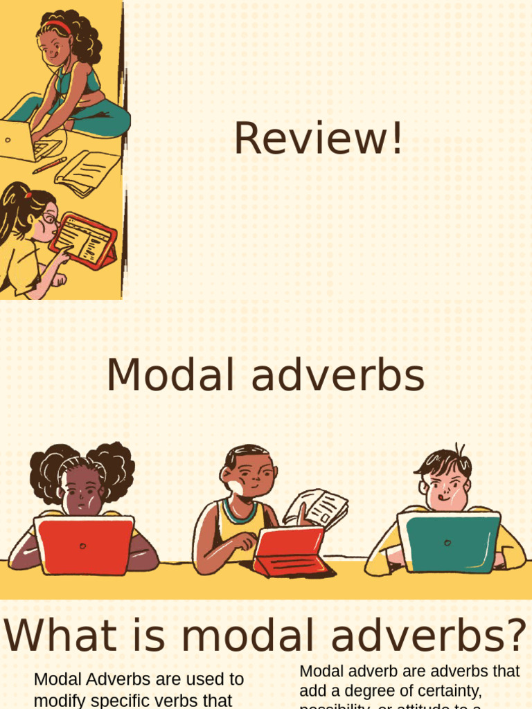 Understanding Modal Adverbs in Writing | PDF | Verb | Argument