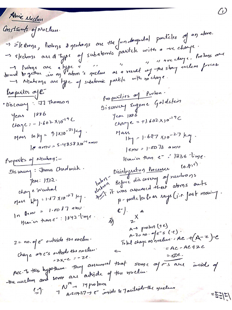 Nuclear Technology Notes | PDF