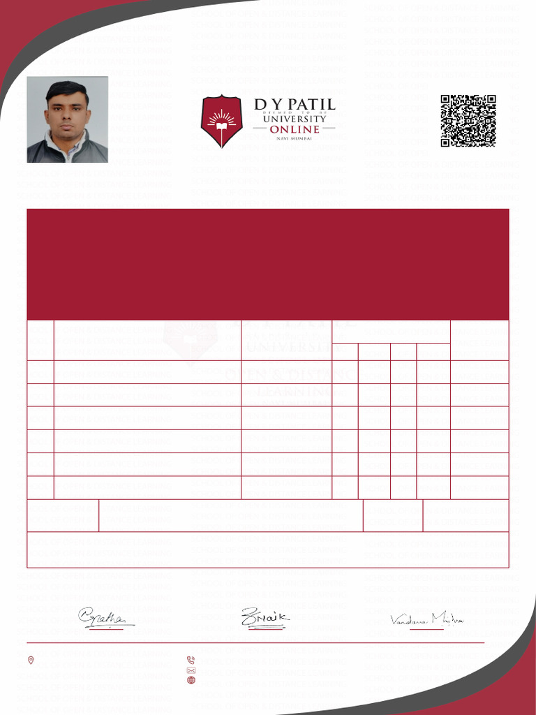 First Year MBA Marks Statement | PDF