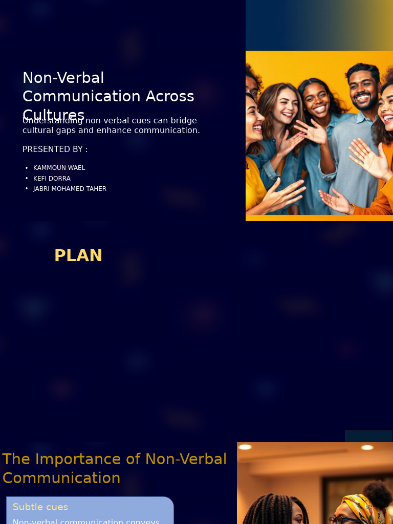 Non-Verbal Communication Across Cultures | PDF | Nonverbal ...