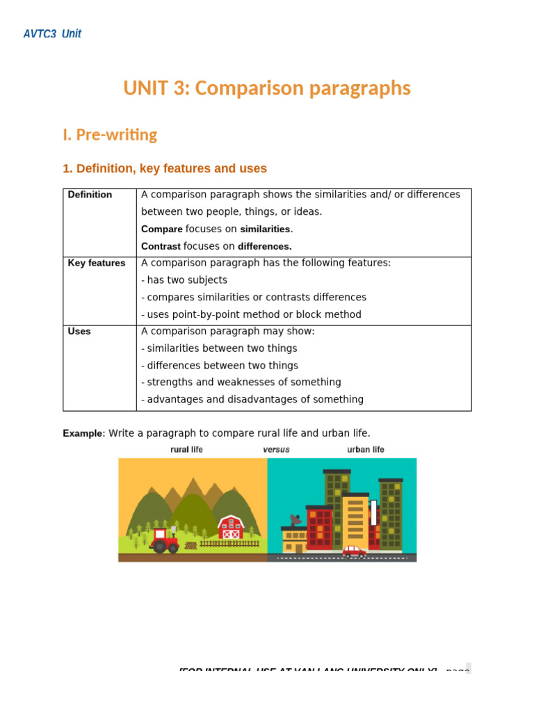 Comparison and Cause-Effect Paragraphs Guide | PDF | Restaurants | Meal
