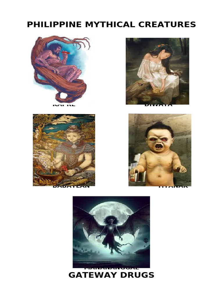 Philippine Mythical Creatures & Substances | PDF