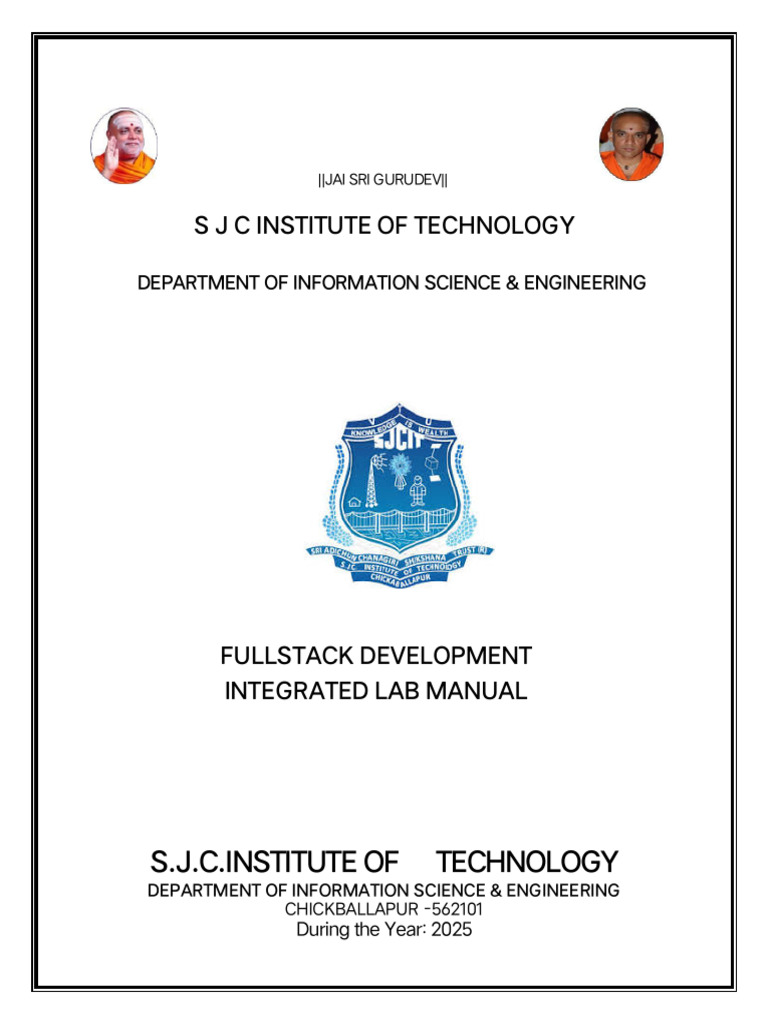 FSD Lab Manual 2025 | PDF | Computing | Software Engineering