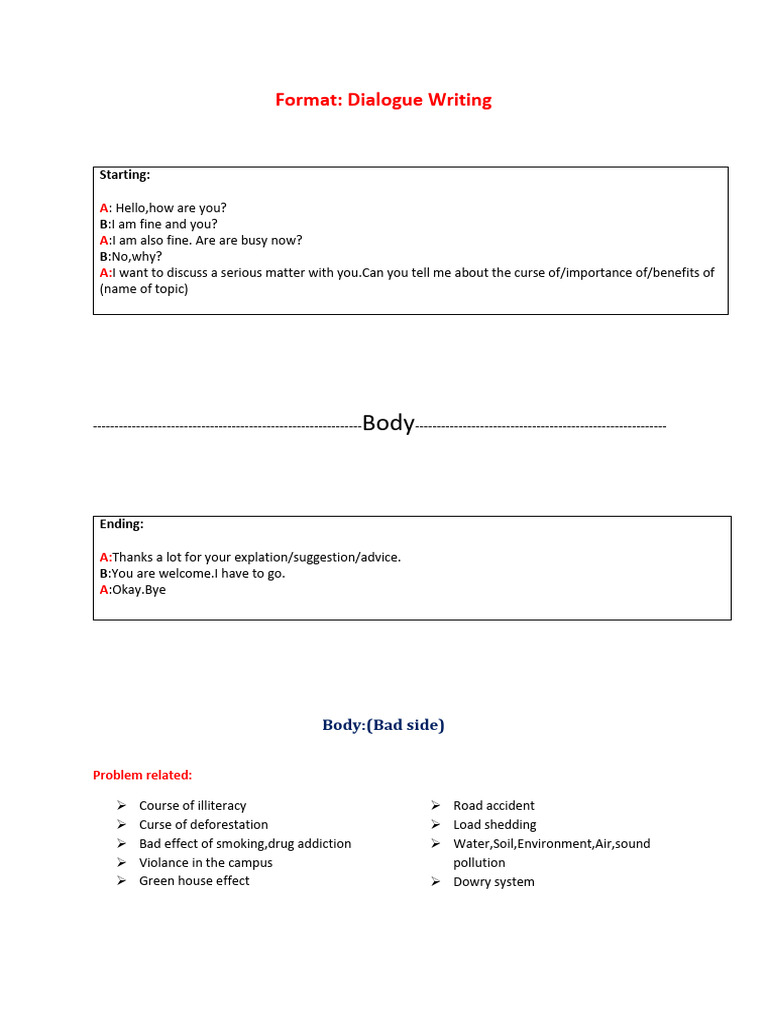 Dialogue, CV | PDF