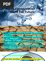 Save Water: Essential Strategies | PDF