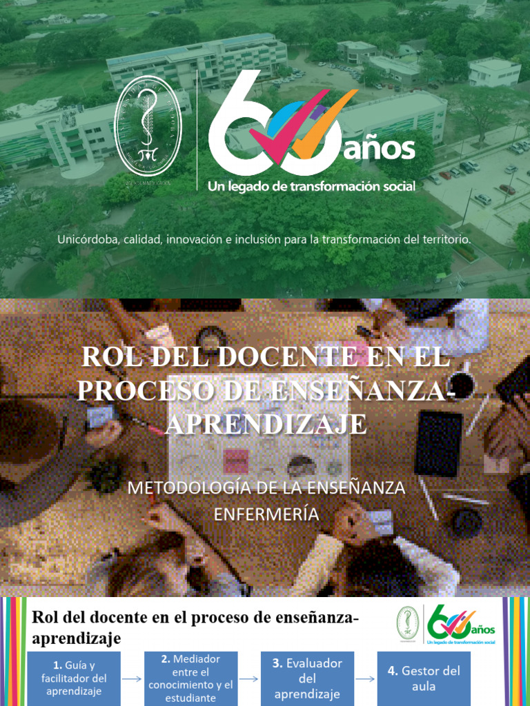 Rol Del Docente | PDF | Maestros | Aprendizaje