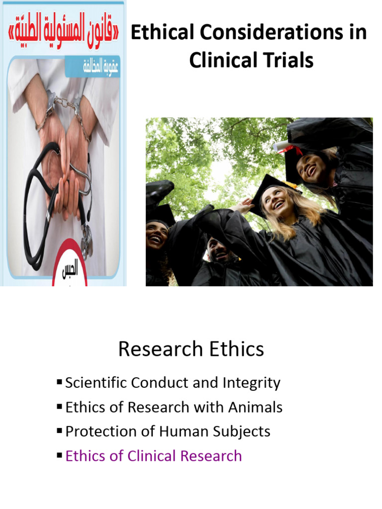 Ethical Principles in Clinical Trials | PDF | Informed Consent ...