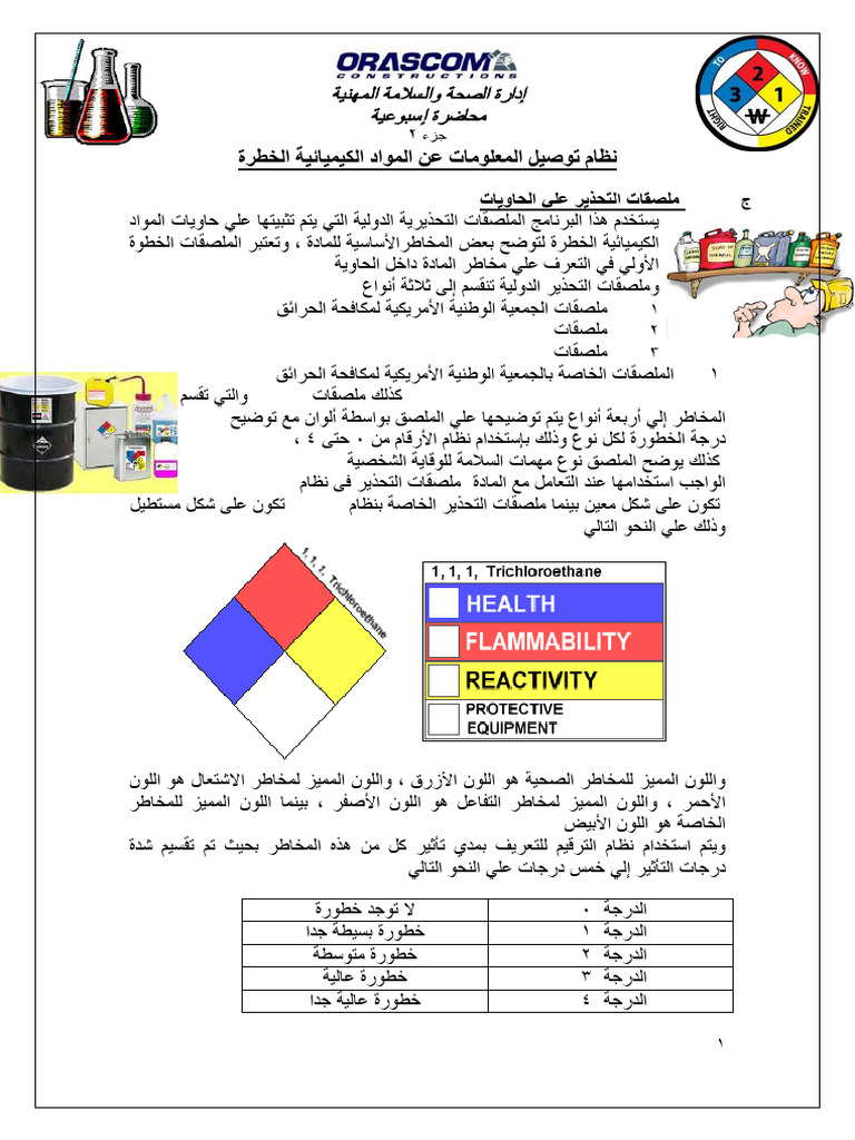 Hazard Communication Training Overview | PDF | Safety | Occupational ...
