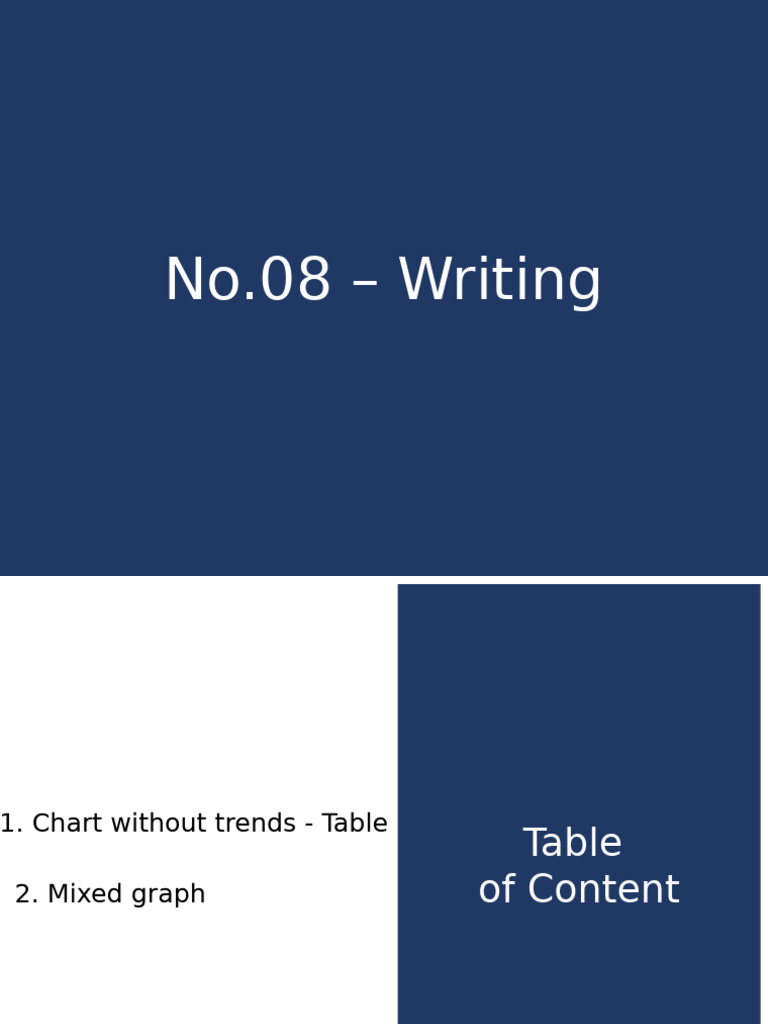 Analyzing Non-Trend Data in IELTS Task 1 | PDF