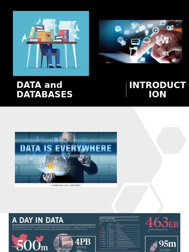 Understanding Data and Databases | PDF | Internet Of Things | Databases