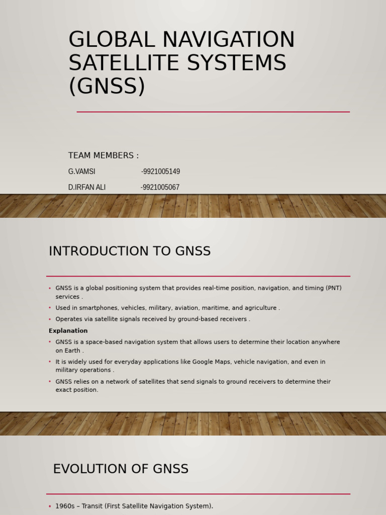 Understanding Global Navigation Satellite Systems | PDF | Global ...