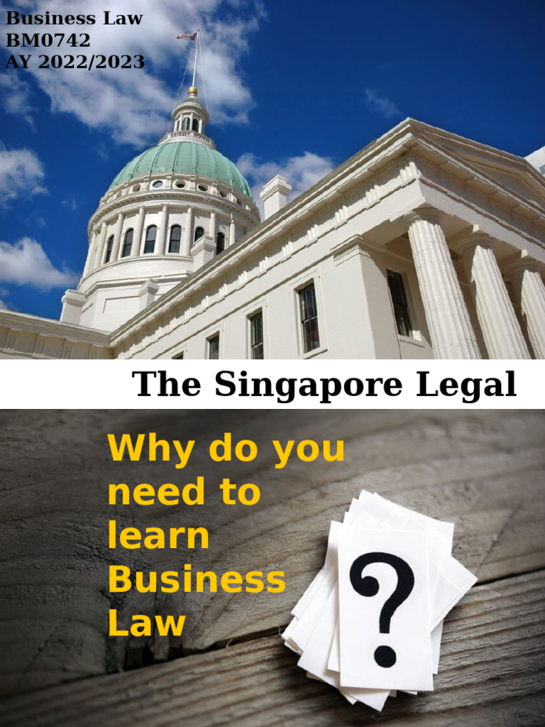 Overview of Singapore Business Law | PDF | Appellate Court | Appeal